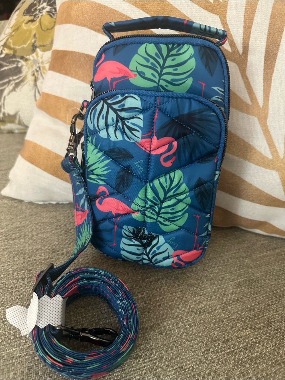 Lug Skeeter Mini 2 Flare Flamingo Crossbody - Convertible Belt Bag MSRP $63 NEW - Picture 11 of 12